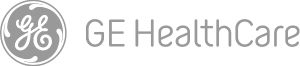 GE HealthCare logo; features a stylized “GE” inside a circular emblem on the left, followed by “GE HealthCare” in a modern, bold font—reflecting innovation in healthcare marketing and brand strategy for the medtech industry.