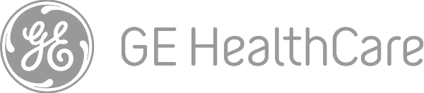 GE HealthCare logo; features a stylized “GE” inside a circular emblem on the left, followed by “GE HealthCare” in a modern, bold font—reflecting innovation in healthcare marketing and brand strategy for the medtech industry.